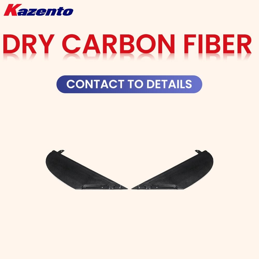 Kazento For BMW M3 G80 G81 M4 G82 G83 20-24 Dry Carbon OE Front Engine Air Intake Cover Kazento Carbon Parts 车身侧板 M3M4G80-INTAKE-OE-DCF