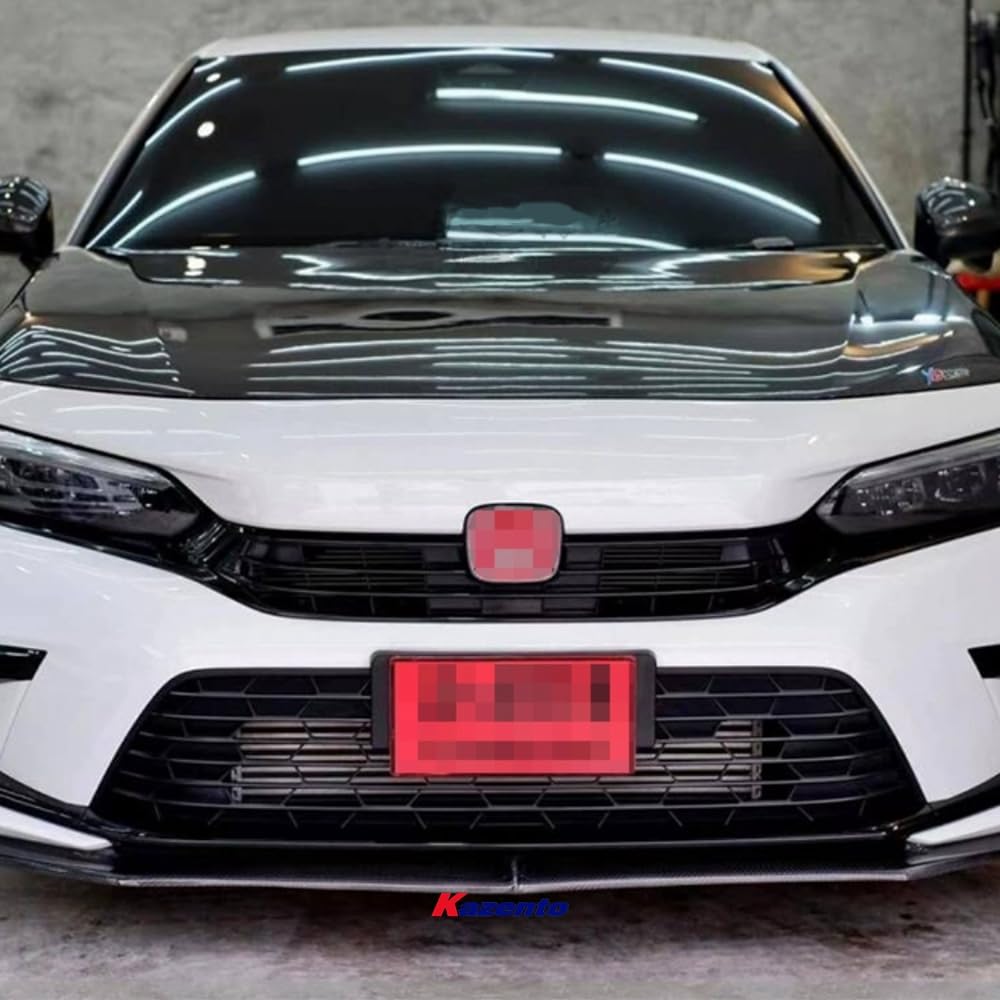Kazento For Civic FE1 FL1 For Honda Sedan Hatchback OEM Carbon Fiber Hood Bonnet Kazento Carbon Parts 引擎盖 FE1-HOOD-OE-CF