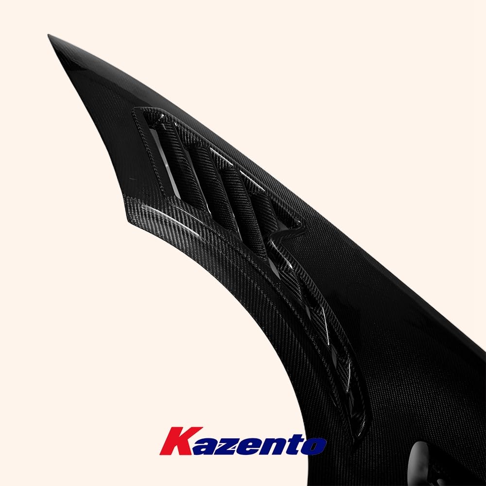 Kazento For E92 E93 Real M3 For BMW Vented Carbon Fiber Front Fender Pair Kazento Carbon Parts 车身侧板 E92M3-FF-ADL-CF