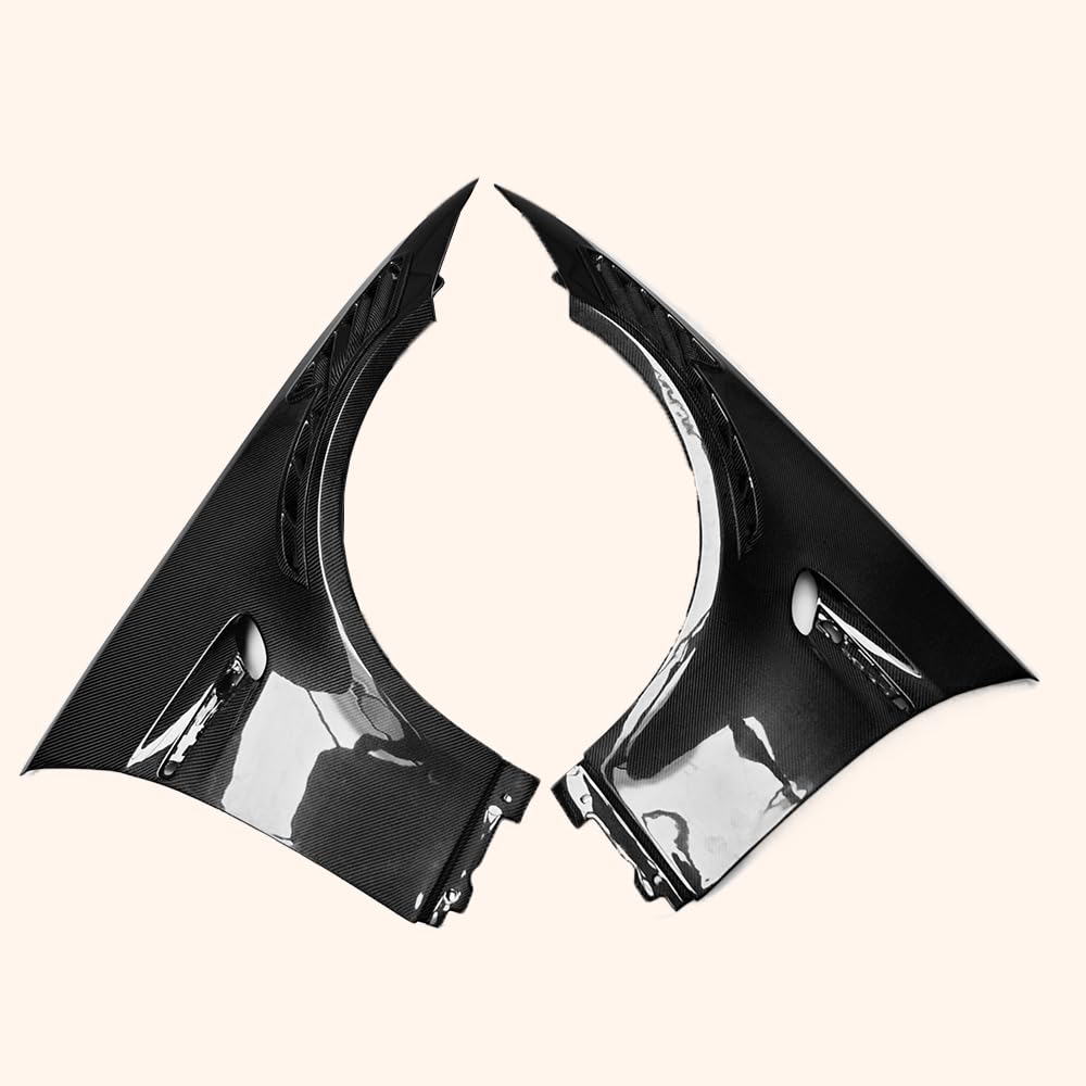 Kazento For E92 E93 Real M3 For BMW Vented Carbon Fiber Front Fender Pair Kazento Carbon Parts 车身侧板 E92M3-FF-ADL-CF