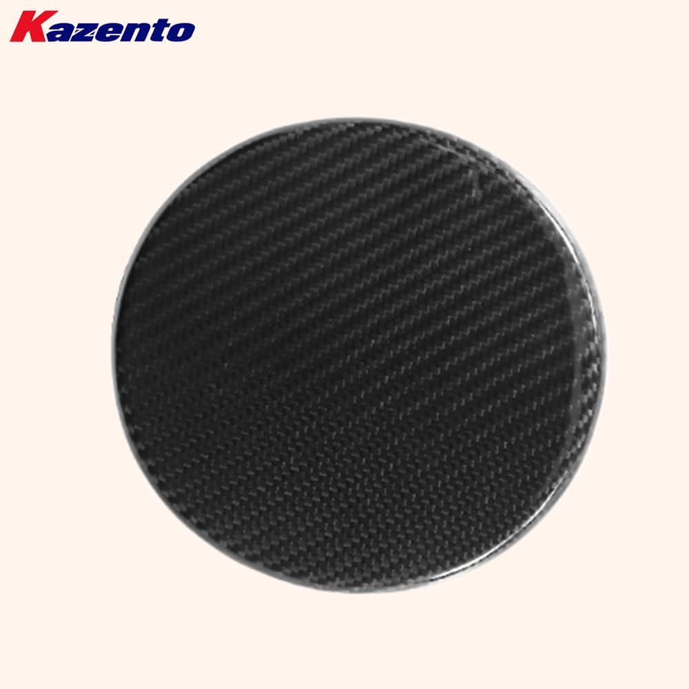 Kazento For Ferrari 458 Italia Speciale Spider 2009-15 1K Carbon Fiber KZ Fuel Cap Cover Kazento Carbon Parts 车身侧板 458-FUEL-1KCF