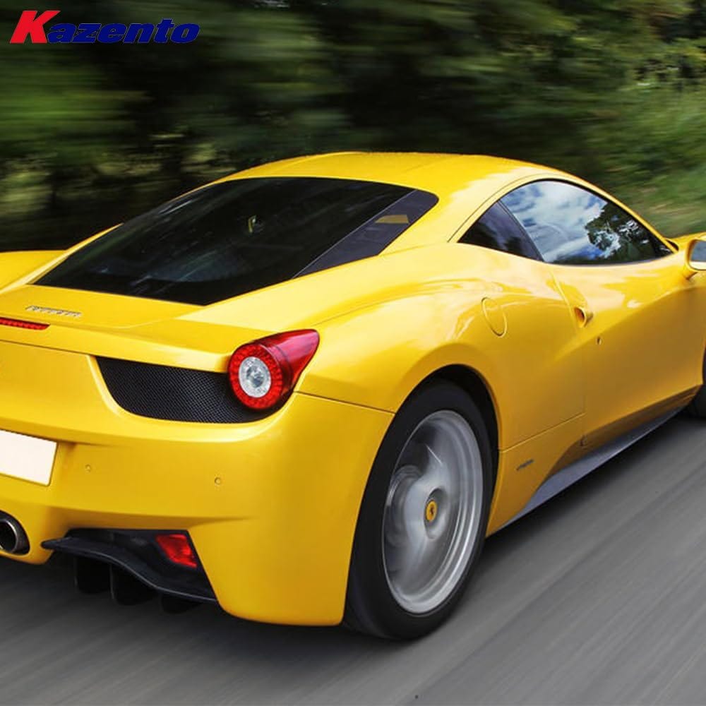 Kazento For Ferrari 458 Italia Speciale Spider 2009-15 1K Carbon Fiber KZ Fuel Cap Cover Kazento Carbon Parts 车身侧板 458-FUEL-1KCF