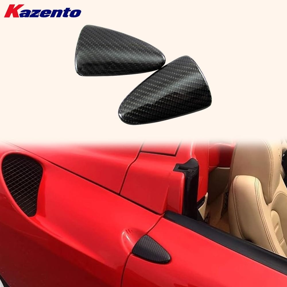 Kazento For Ferrari F430 430 2005-09 (Convertible Only) 1K Carbon Out Door Handle Cover Kazento Carbon Parts 车身侧板 F430-HANDLE-CON-1KCF