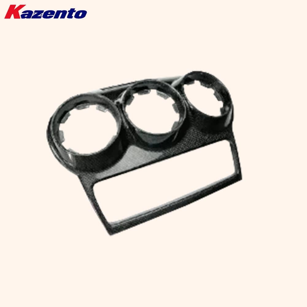 Kazento For Ferrari F430 430 2005-09 LHD Center Air Condition Cover Upper Kit 1K Carbon Kazento Carbon Parts 车身侧板 F430-AIR-CEN-L-1KCF