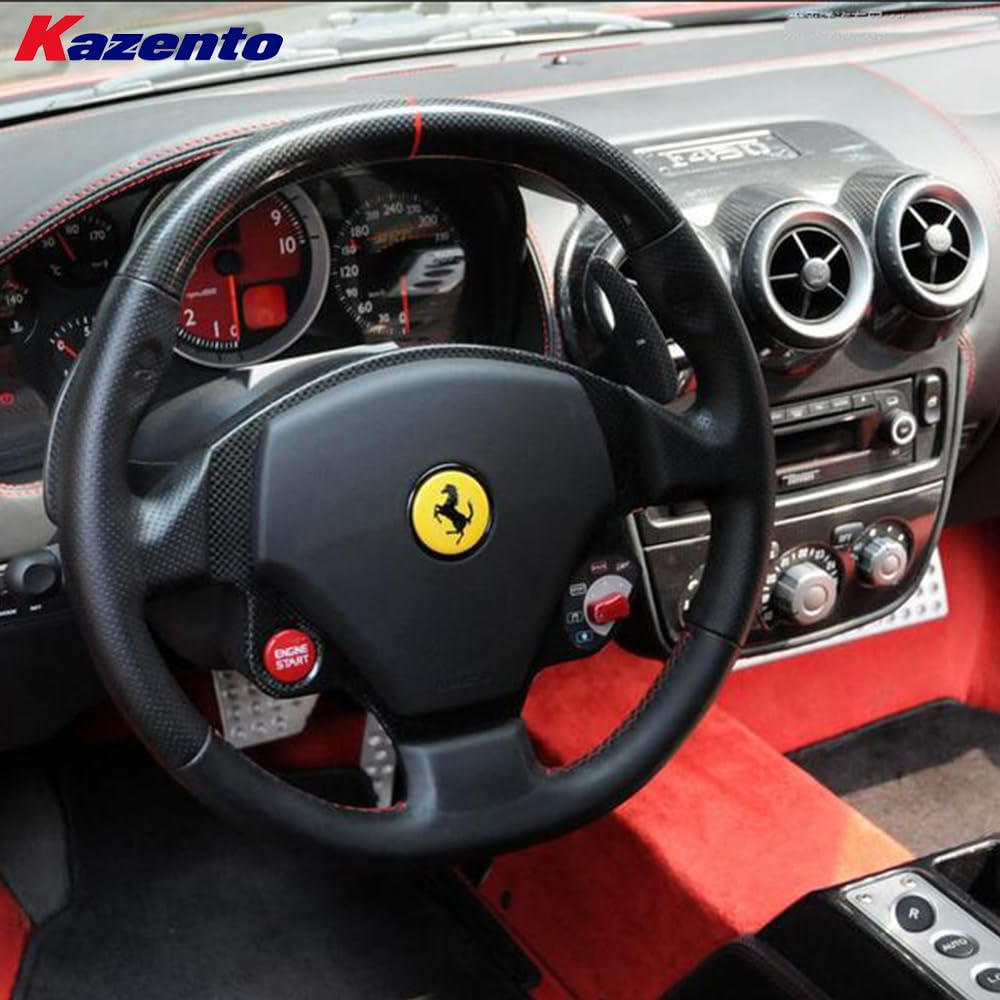Kazento For Ferrari F430 430 2005-09 LHD Driver Passenger Air Condition 1K Carbon Fiber Kazento Carbon Parts 车身侧板 F430-AIR-DR-L-1KCF