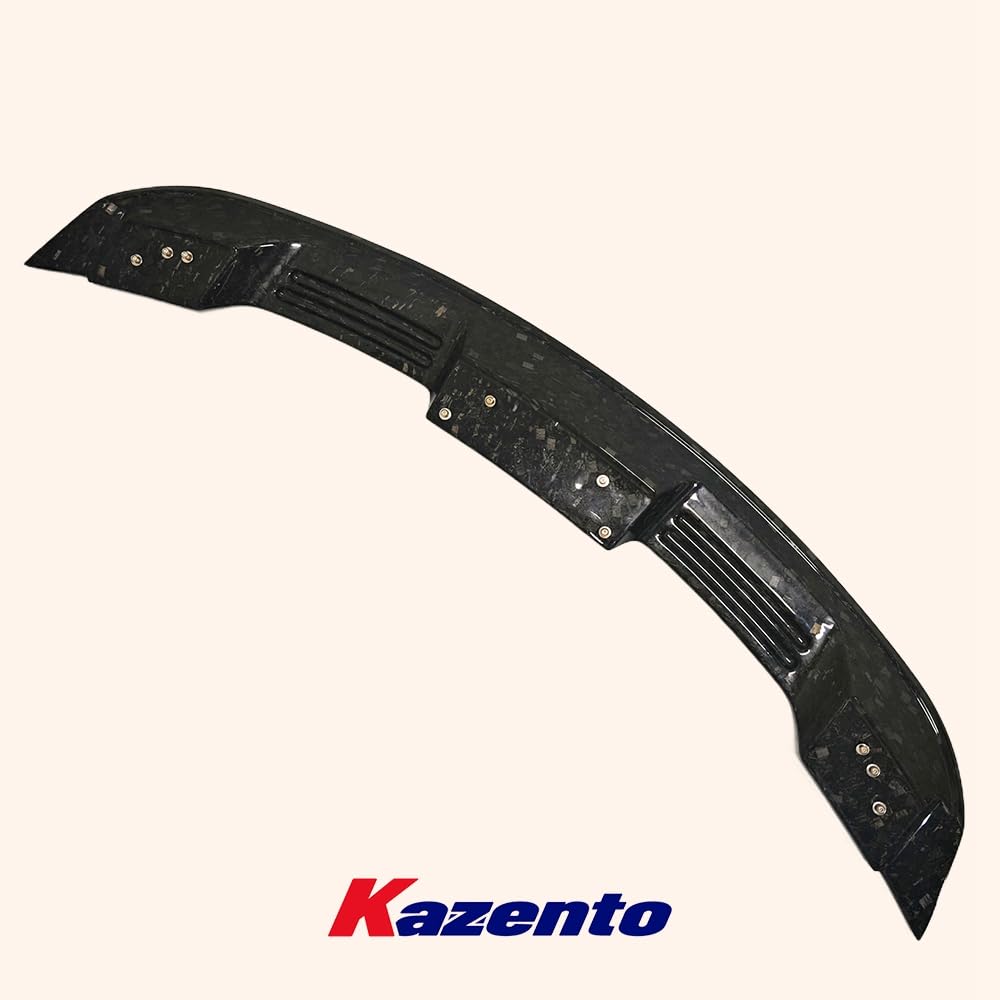 Kazento For Ford Musatang 2015-2018 RST5 Style Forged Carbon Rear Trunk Spoiler Wing Lip Kazento Carbon Parts 车身侧板 MUST1518-RS-T5-FCF