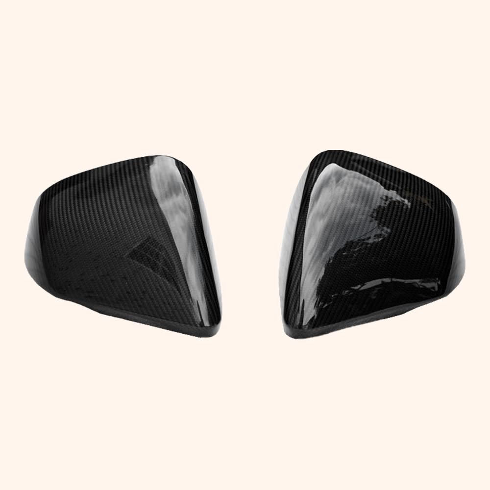 Kazento For Ford Mustang 2 Door 2015-17 Carbon OE Style Side Rear View Mirror Cover