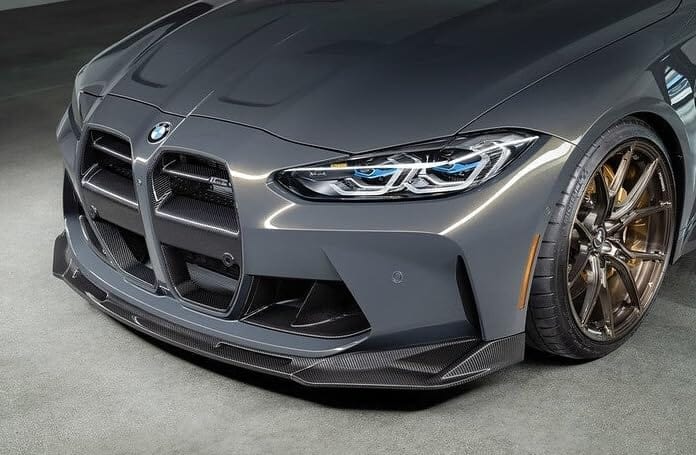 Kazento For G80 M3 G82 G83 M4 VT Style 20-22 Dry Carbon Fiber Front Bumper Grille Kazento Carbon Parts 车身侧板 G82M4-FG-V-DCF