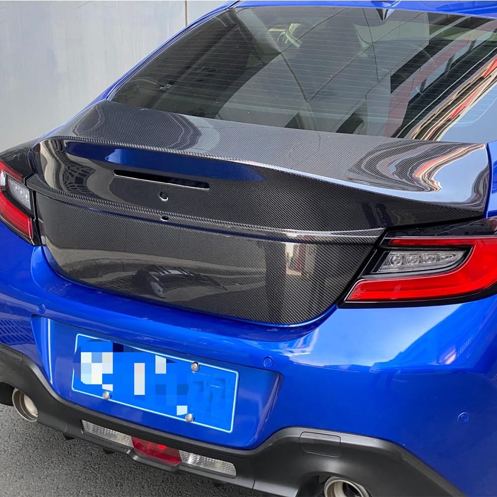 Kazento For GR86 2022+ BRZ ZD8 ZN8 Ducktail Style Carbon Fiber Rear Trunk Lid Deck Kazento Carbon Parts 车身侧板 GR86-TRUNK-DC-CF