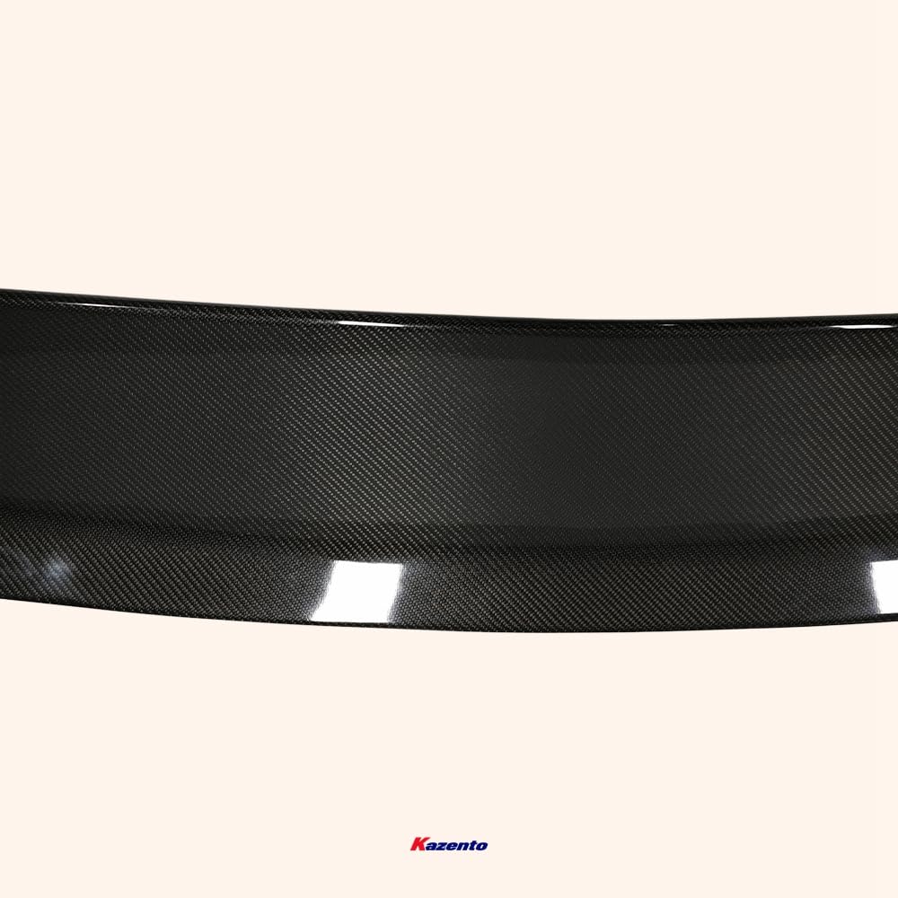 Kazento For GR86 BRZ FL5 CIVIC MX5 WRX IMPREZA KZ Style Carbon Fiber Rear Trunk Spoiler Kazento Carbon Parts 车身侧板 UNIVER-RS-KZA-CF-A