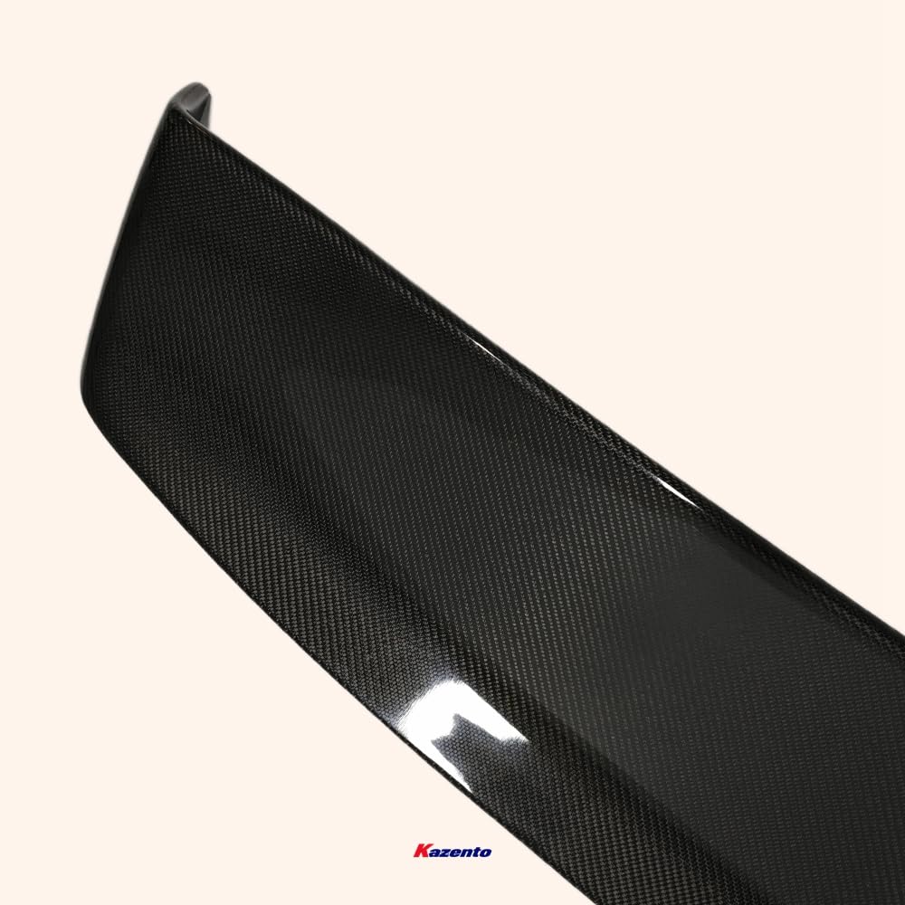 Kazento For GR86 BRZ FL5 CIVIC MX5 WRX IMPREZA KZ Style Carbon Fiber Rear Trunk Spoiler Kazento Carbon Parts 车身侧板 UNIVER-RS-KZA-CF-A