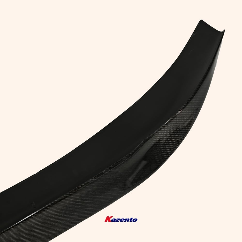 Kazento For GT86 13-20 BRZ LEG Style Carbon Fiber For Toyota Rear Trunk Bumper Spoiler Wing Kazento Carbon Parts 车身侧板 GT86-RS-LEG-CF