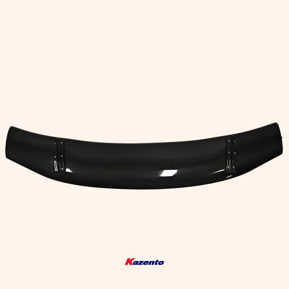 Kazento For GTR R35 2008-2016 For Nissan Carbon Fiber Rear A Style Bumper Trunk GT Spoiler Kazento Carbon Parts 车身侧板 R35-RS-AP-CF