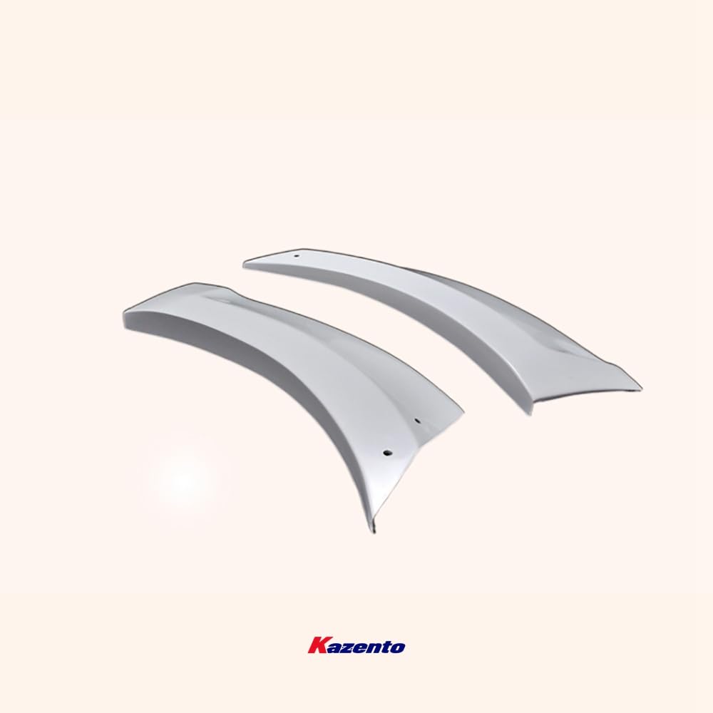 Kazento For Gtr R35 2013 Ver Vrs Style For Nissan Front Fender Extension (For Oe Early Front Bumper) Fiber Glass Kazento Carbon Parts 车身侧板 R35-FFX-EARLY-FRP