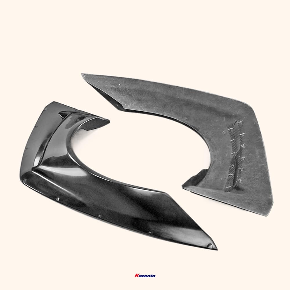 Kazento For Gtr R35 2017 My17 Grd Type For Nissan Wide Body Front Fender Fiber Glass Kazento Carbon Parts 车身侧板 R35-FF-GRD-FRP