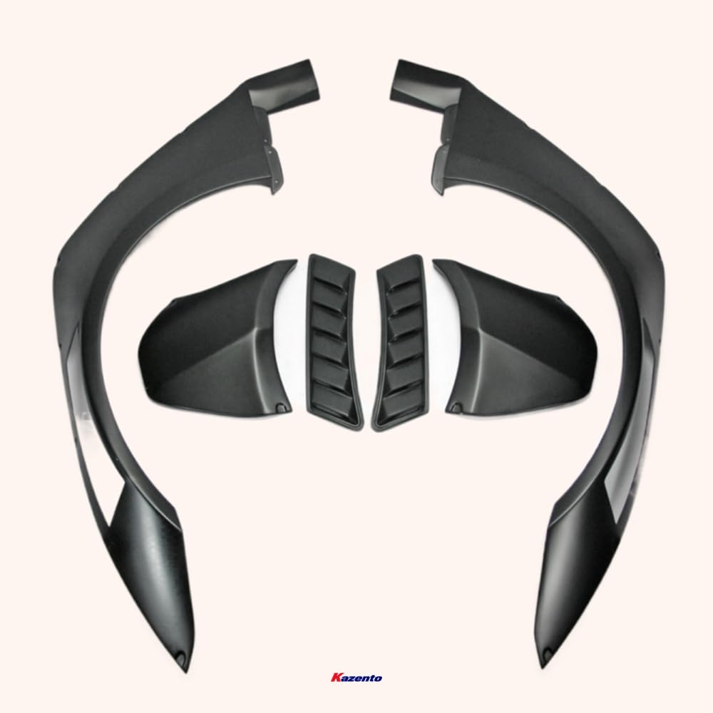 Kazento For Gtr R35 Cba Dba Lbv2 Style For Nissan Wide Front Fender Fiber Glass Kazento Carbon Parts 车身侧板 R35-FF-LB-V2-FRP