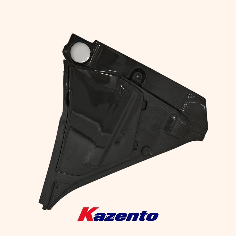 Kazento For GTR R35 For Nissan Front Engine Bay Compartment Cover Carbon Fiber Pair Kazento Carbon Parts 车身侧板 R35-COMPART-OE-CF