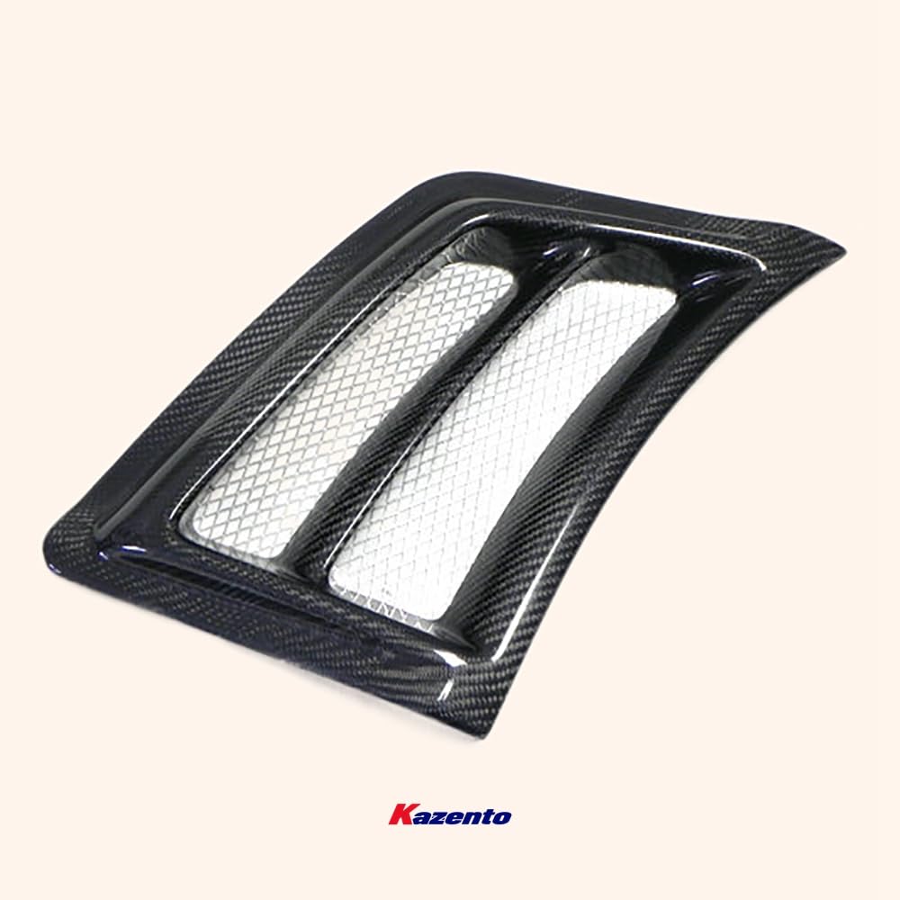 Kazento For Gtr Uk V-Spec For Nissan Front Bumper Vents Carbon Fiber