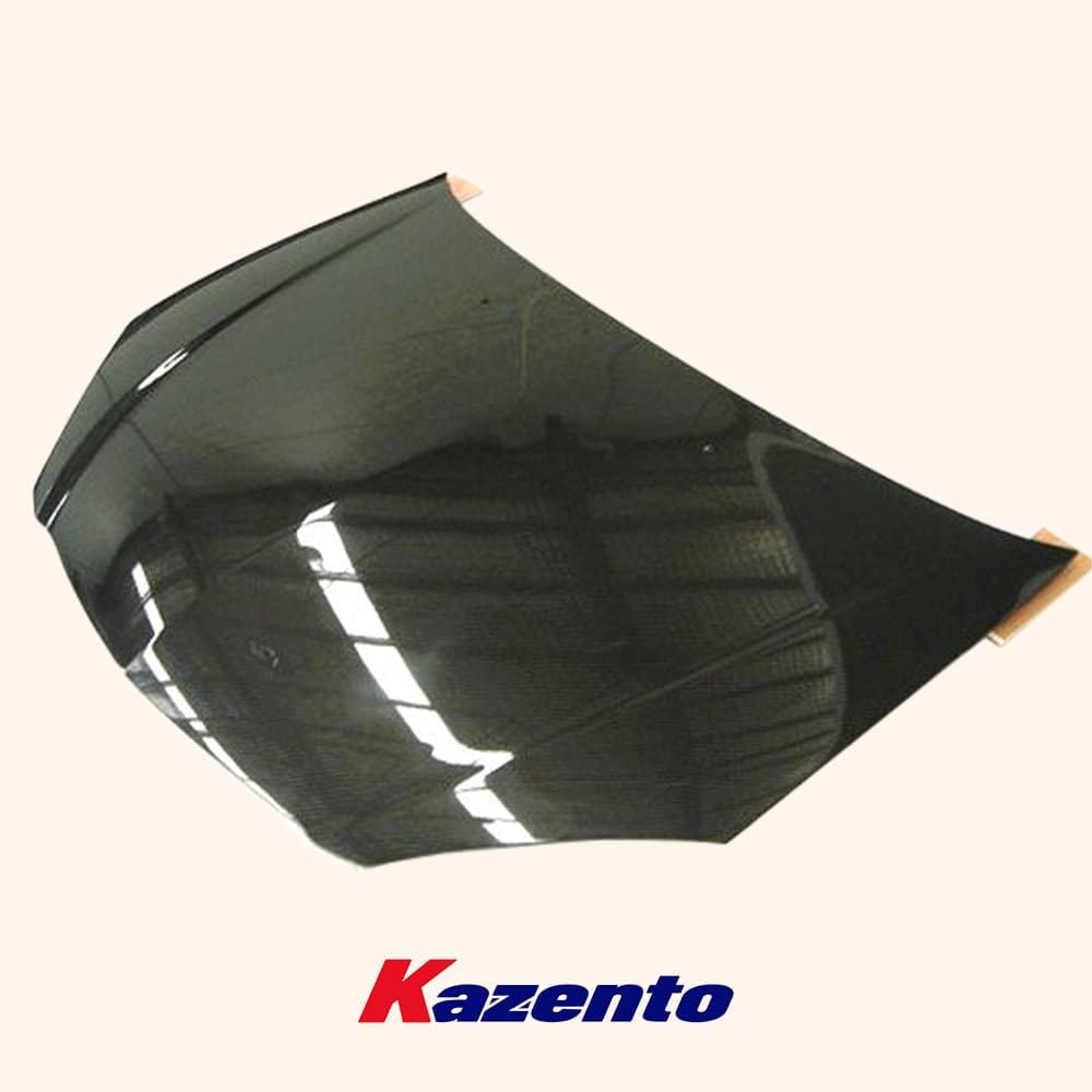 Kazento For Honda 02-06 Integra DC5 Acura RSX OE Carbon Fiber Front Bumper Hood Bonnet