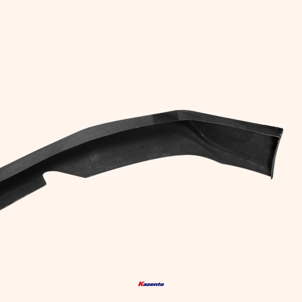Kazento For HONDA Civic 16-18 10th Gen FC B-Style Carbon Fiber Front Bumper Lip Splitter