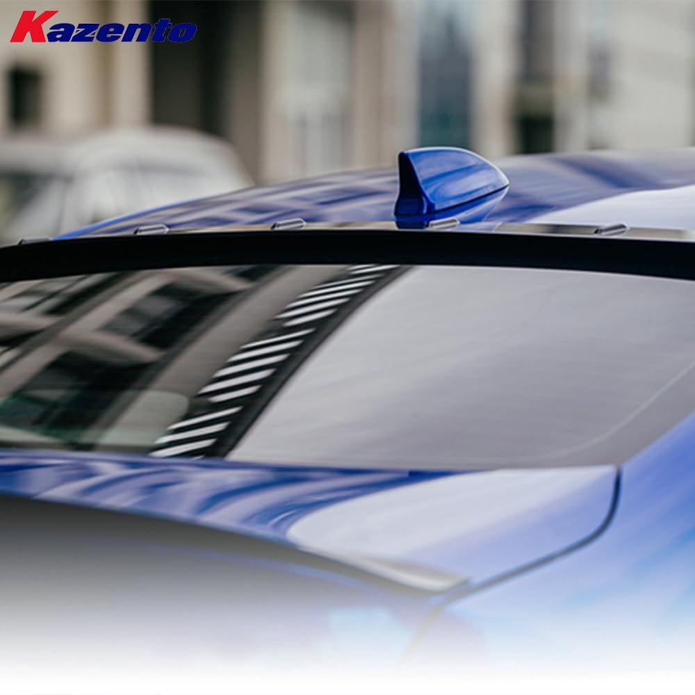 Kazento For Honda Civic FE1 Sedan 22-24 ABS Glossy Black Rear Roof Spoiler Wing Lip Kazento Carbon Parts 车身侧板 FE1-RS-RF-MD-ABS-BK