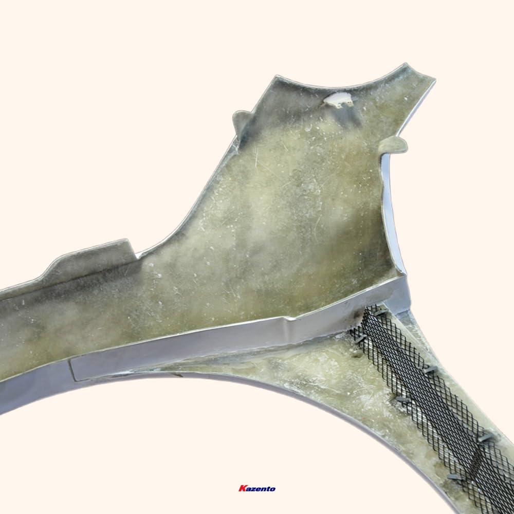 Kazento For Honda Civic Fk7 Tcr Type Front Wide Fender Fiber Glass Kazento Carbon Parts 车身侧板 FK7-FF-TCR-FRP