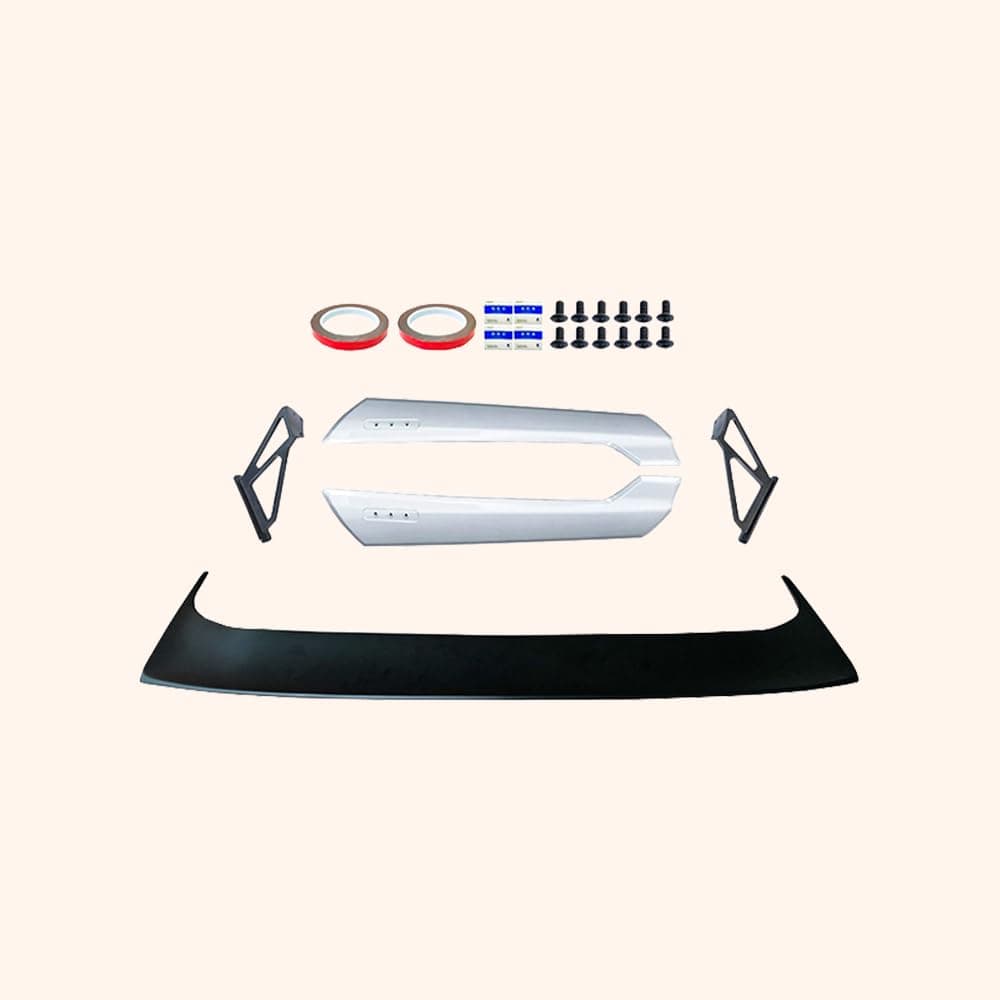 Kazento For Honda Civic FL1 2022-24 ABS Glossy Black TypeR Style Rear GT Spoiler Wing Kazento Carbon Parts 车身侧板 FL1-RS-GT-TR-ABS-BK