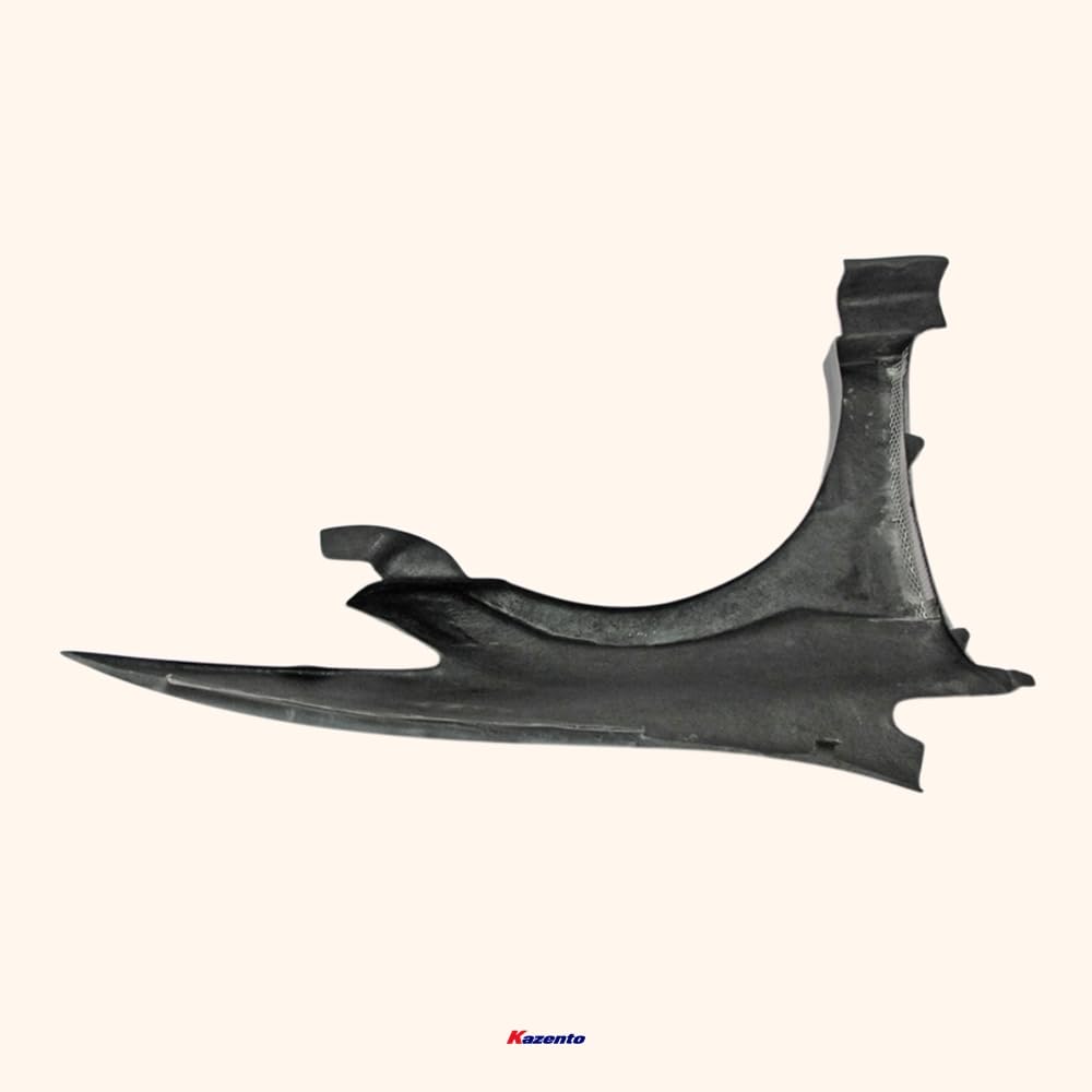 Kazento For Honda Fd2 Epa Style Wide Front Fender Fiber Glass Kazento Carbon Parts 车身侧板 FD2-FF-EPA-FRP