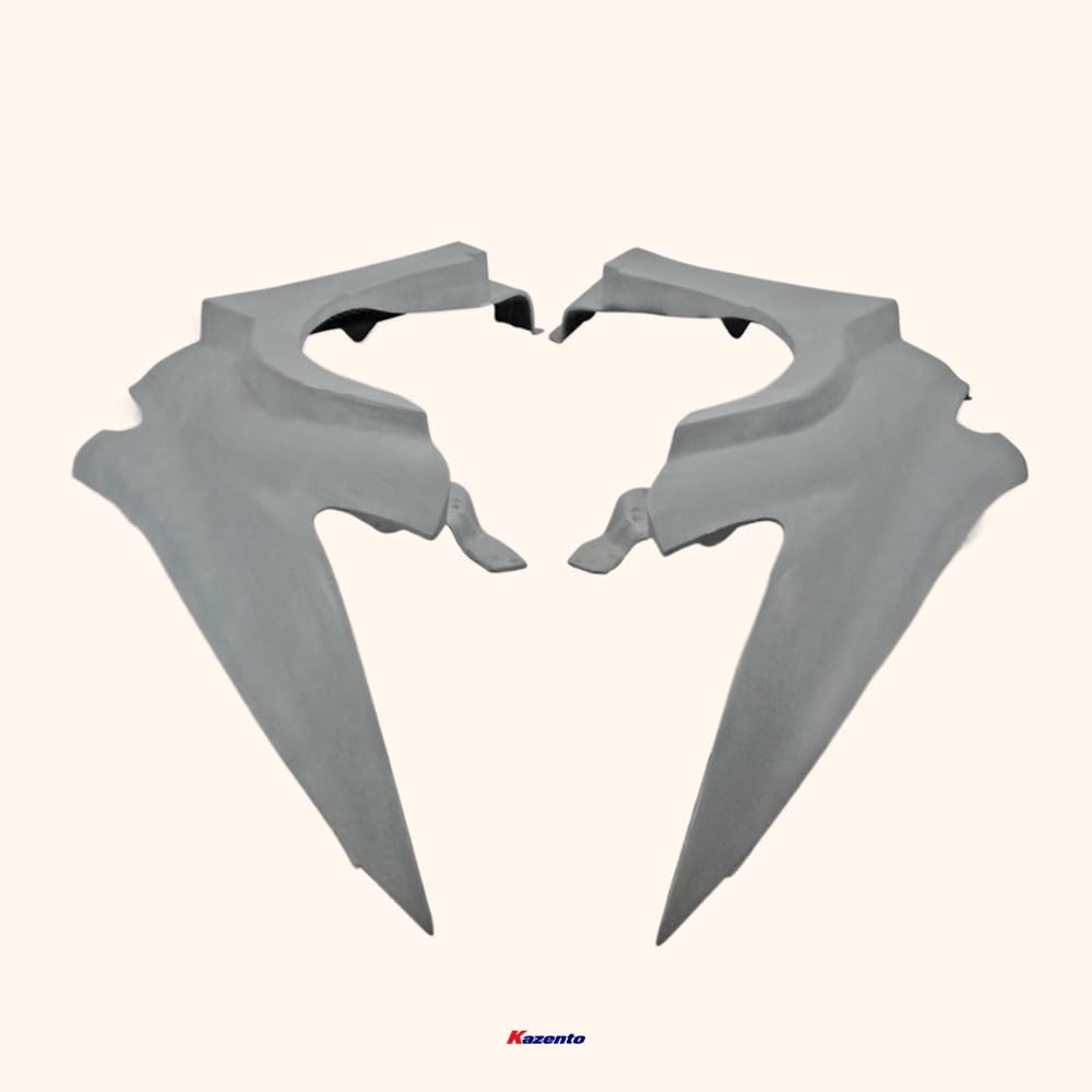 Kazento For Honda Fd2 Epa Style Wide Front Fender Fiber Glass Kazento Carbon Parts 车身侧板 FD2-FF-EPA-FRP