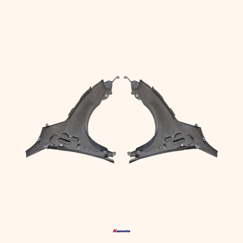 Kazento For Honda Fk7 Convert To Fk8 Front Fender With Side Vents Fiber Glass Kazento Carbon Parts 车身侧板 FK7-FF-FK8#W-FRP