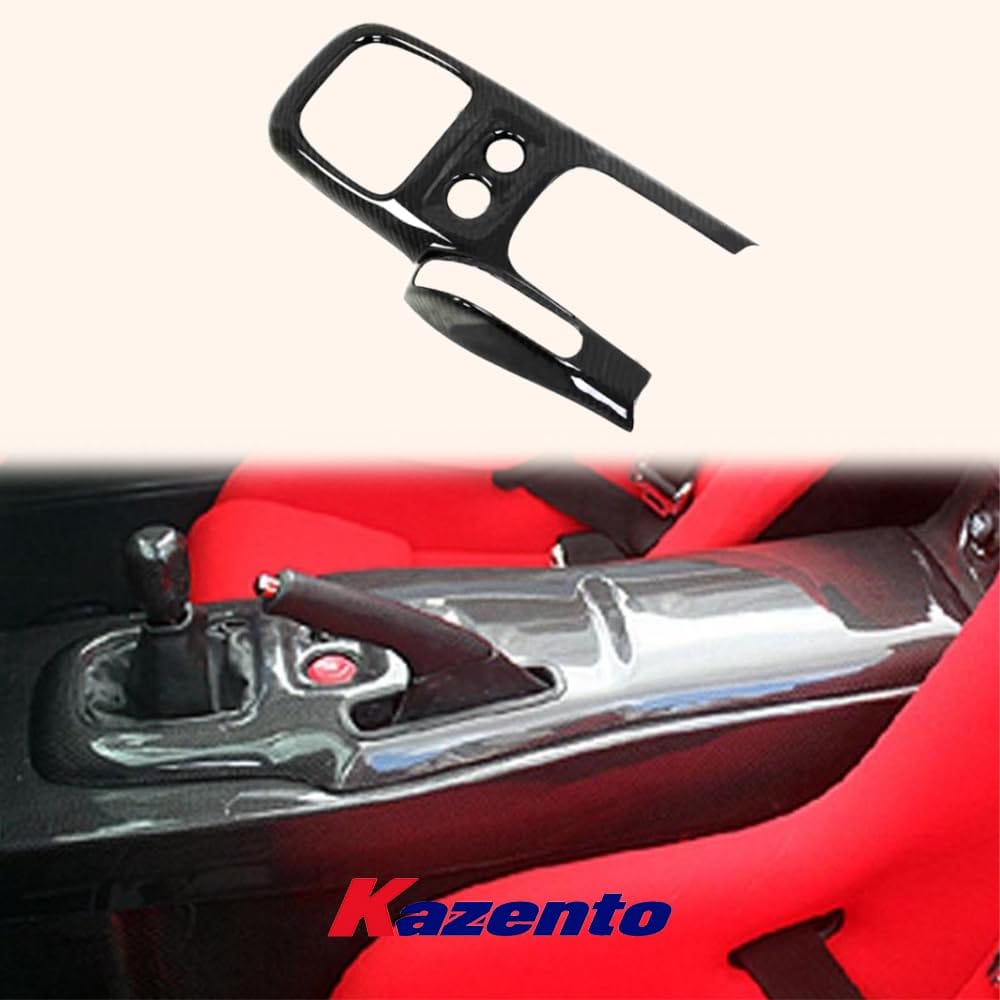 Kazento For Honda S2000 AP1 AP2 Carbon Fiber Console Cover 1pcs Interior Kits (RHD Only) Kazento Carbon Parts 车身侧板 S2000-CON-R-CF