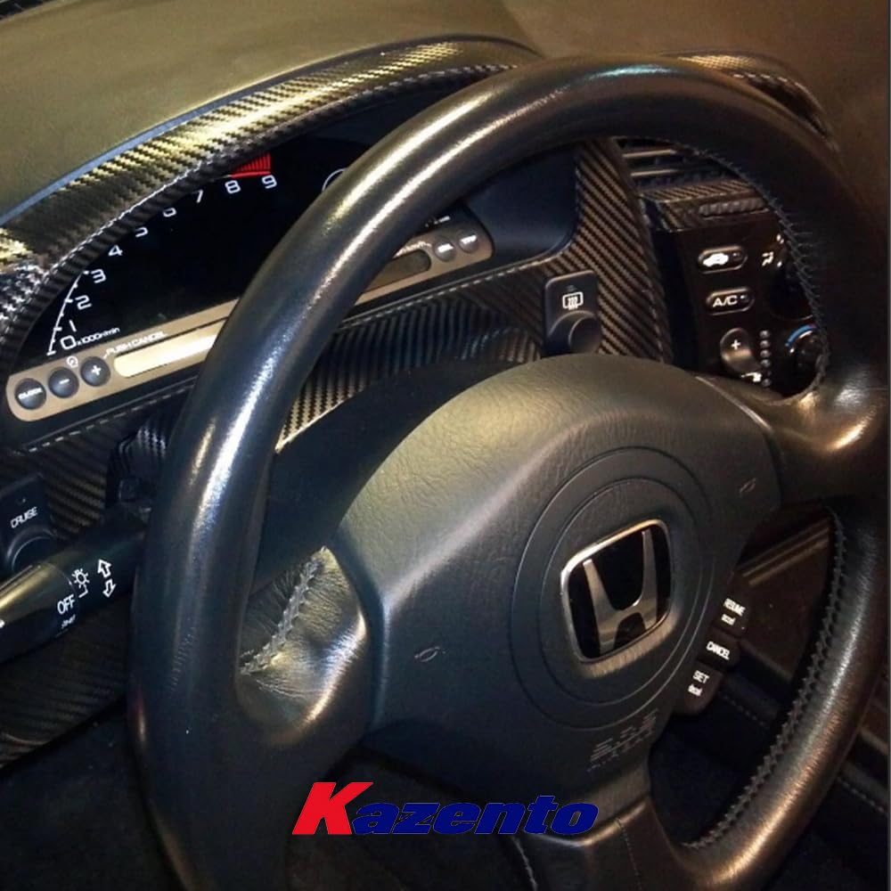Kazento For Honda S2000 AP1 AP2 Carbon Fiber Gear Console Interior Kits 4pcs (RHD Only) Kazento Carbon Parts 车身侧板 S2000-INT-R-CF
