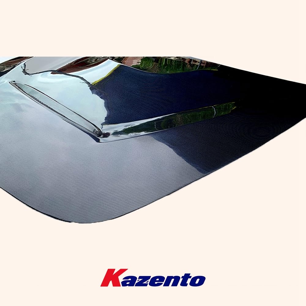 Kazento For Kia Stinger 2017-2020 GTS Style Carbon Front Bumper Vented Hood Bonnet Kazento Carbon Parts 引擎盖 STINGER-HOOD-GTS-CF