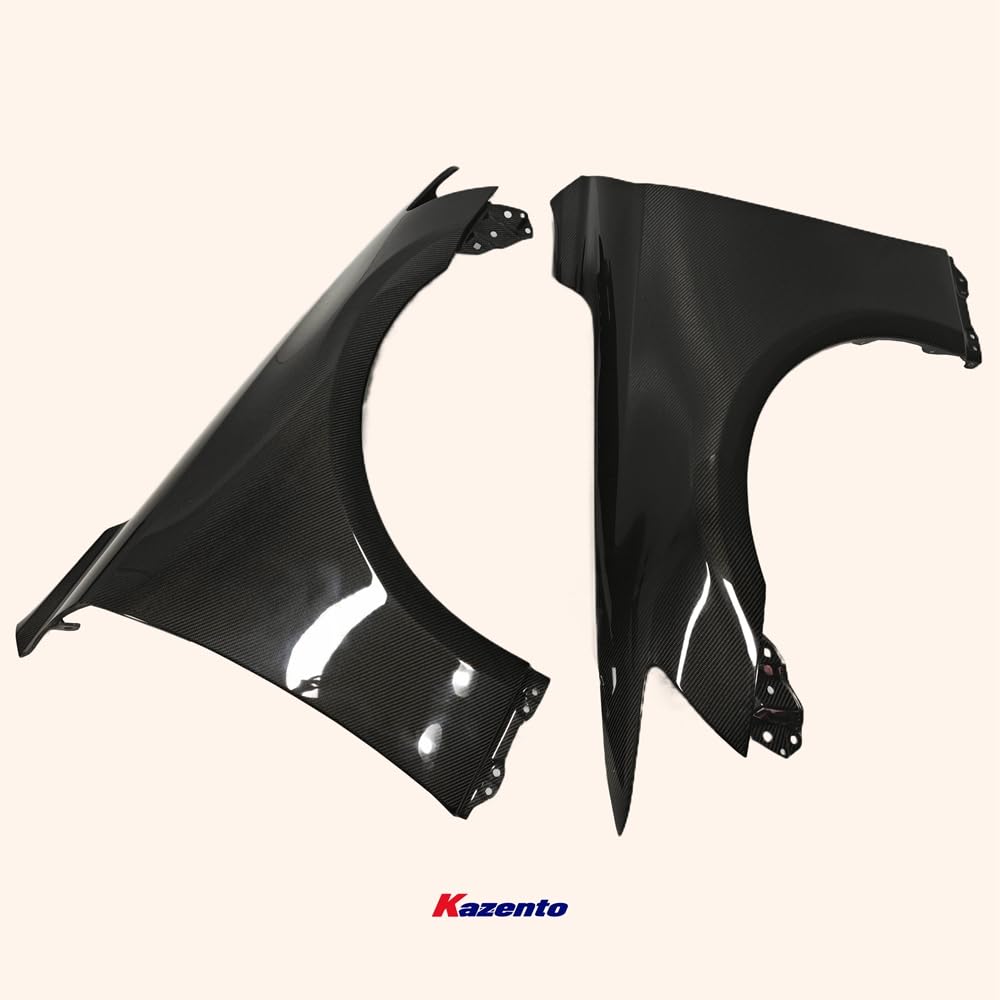 Kazento For Lexus IS350 IS F Sport 2018-2020 Carbon OE Style Fiber Front Bumper Fender Kazento Carbon Parts 车身侧板 IS17-FF-OE-CF