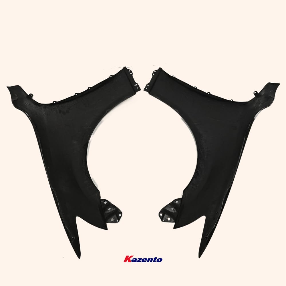 Kazento For Lexus IS350 IS F Sport 2018-2020 Carbon OE Style Fiber Front Bumper Fender Kazento Carbon Parts 车身侧板 IS17-FF-OE-CF
