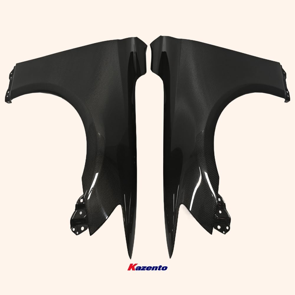 Kazento For Lexus IS350 IS F Sport 2018-2020 Carbon OE Style Fiber Front Bumper Fender Kazento Carbon Parts 车身侧板 IS17-FF-OE-CF