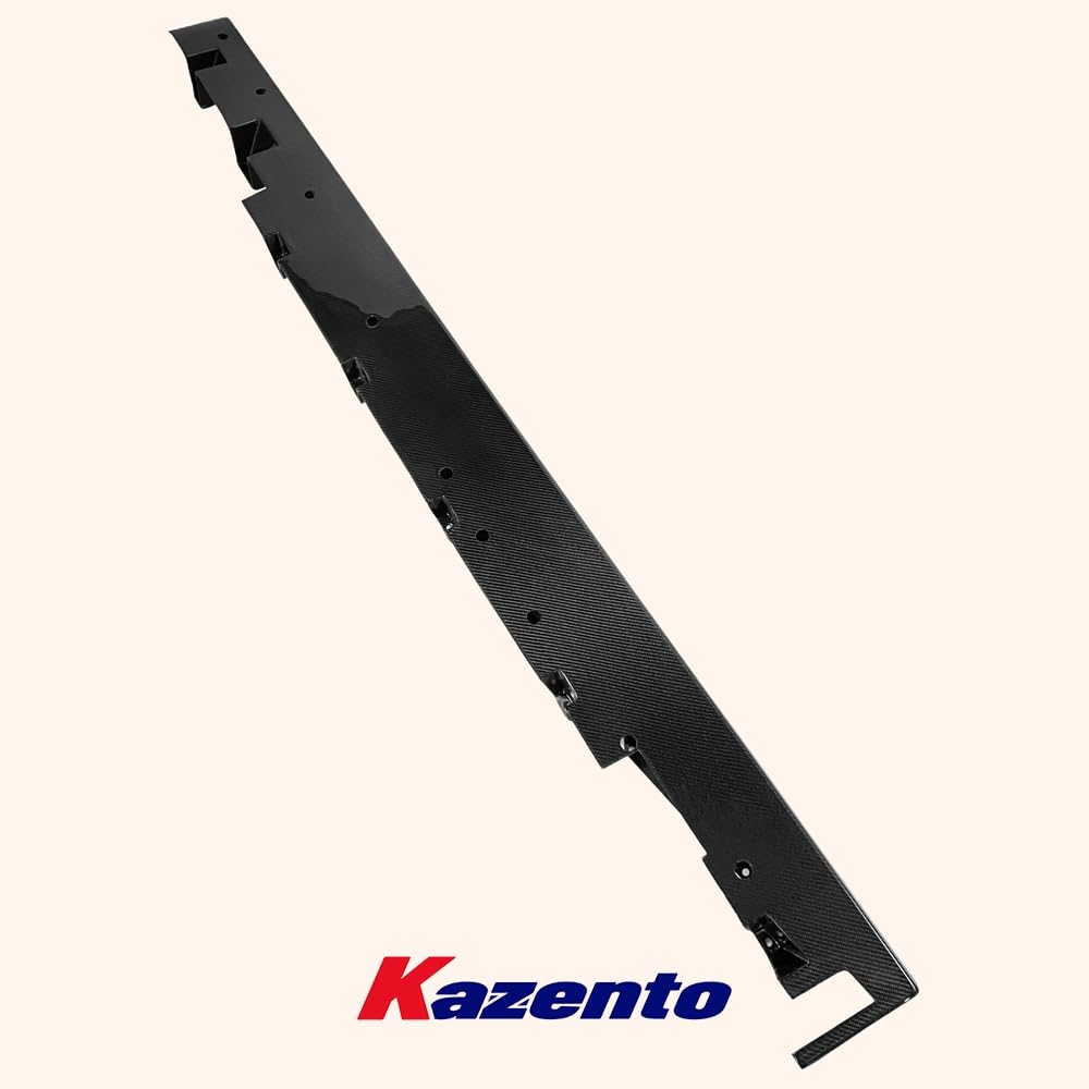 Kazento For Lexus LC 500 URZ100 (17.03 onwards) TM Type Side Skirts Pair Carbon Fiber Kazento Carbon Parts 车身侧板 LC500-SSX-TM-CF