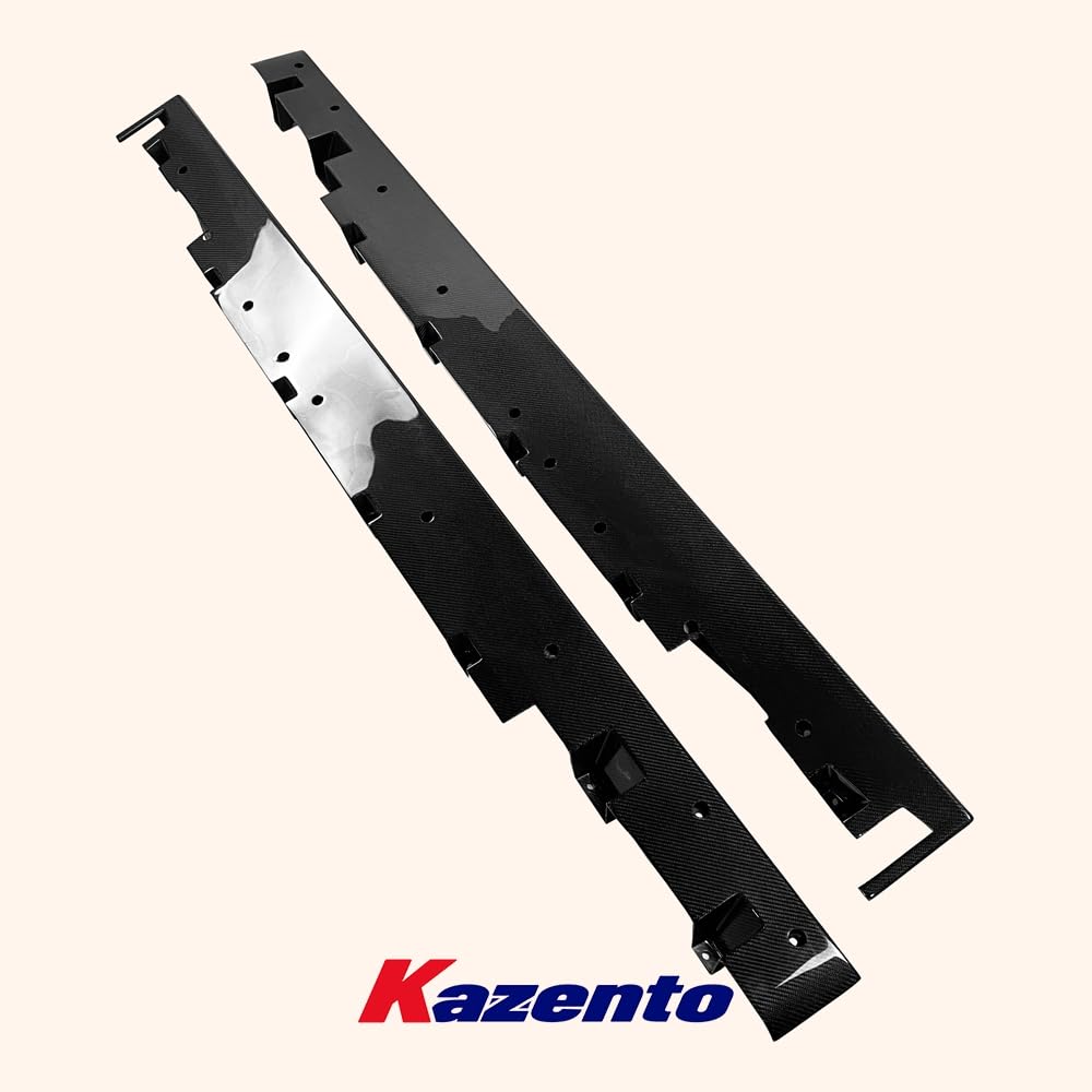 Kazento For Lexus LC 500 URZ100 (17.03 onwards) TM Type Side Skirts Pair Carbon Fiber Kazento Carbon Parts 车身侧板 LC500-SSX-TM-CF
