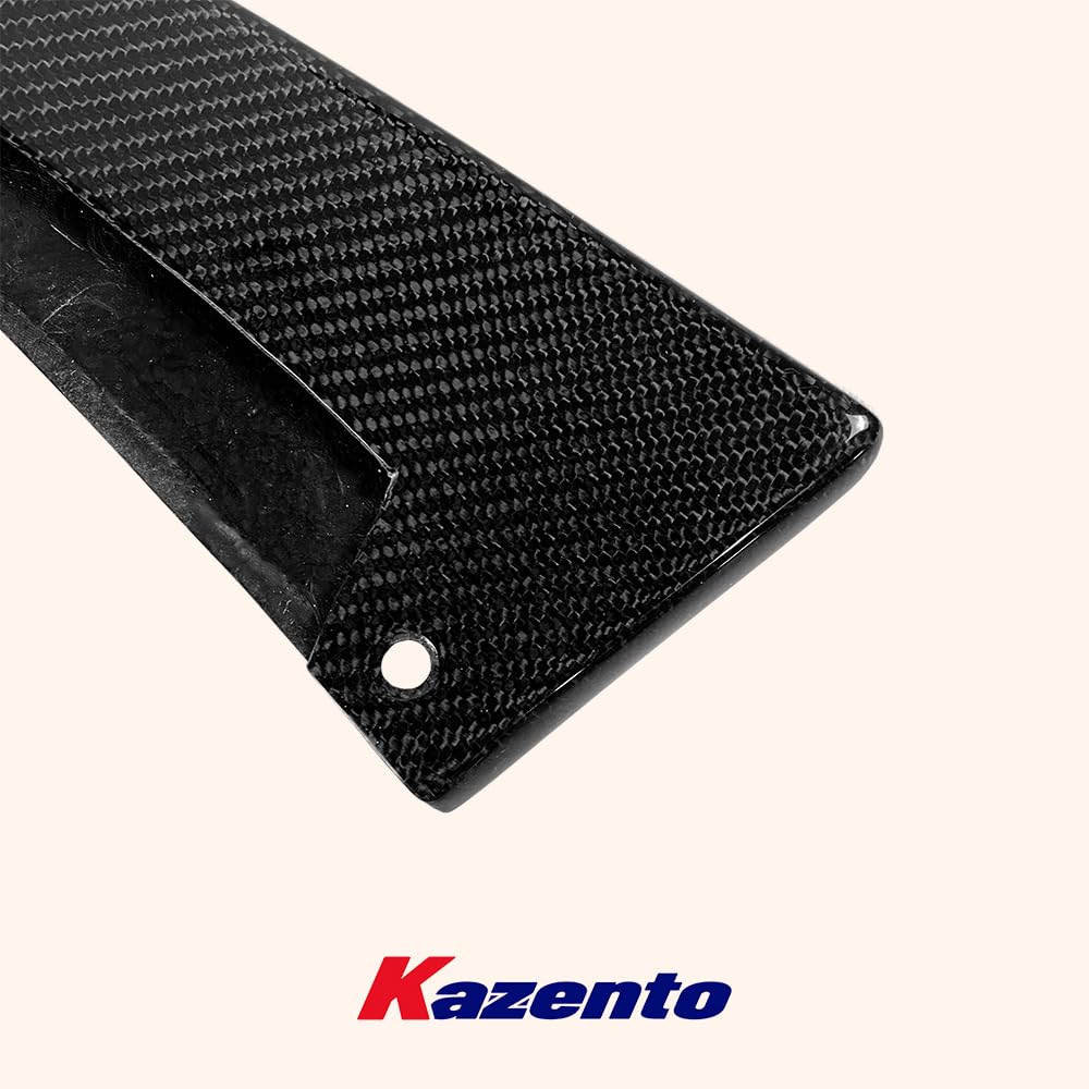Kazento For Lexus LC 500 URZ100 17-22 TM Type Carbon Fiber Rear Bumper Side Spat Splitter Kazento Carbon Parts 车身侧板 LC500-SPAT-TM-CF
