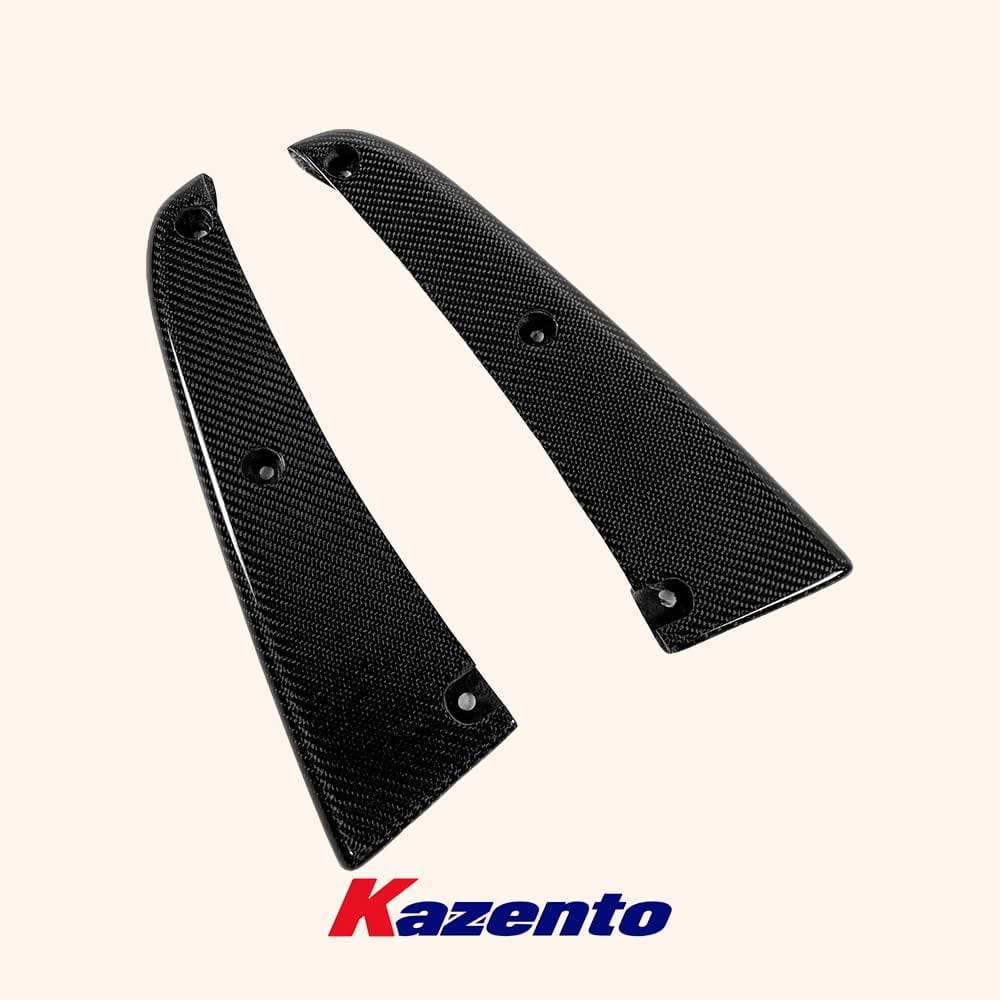 Kazento For Lexus LC 500 URZ100 17-22 TM Type Carbon Fiber Rear Bumper Side Spat Splitter Kazento Carbon Parts 车身侧板 LC500-SPAT-TM-CF