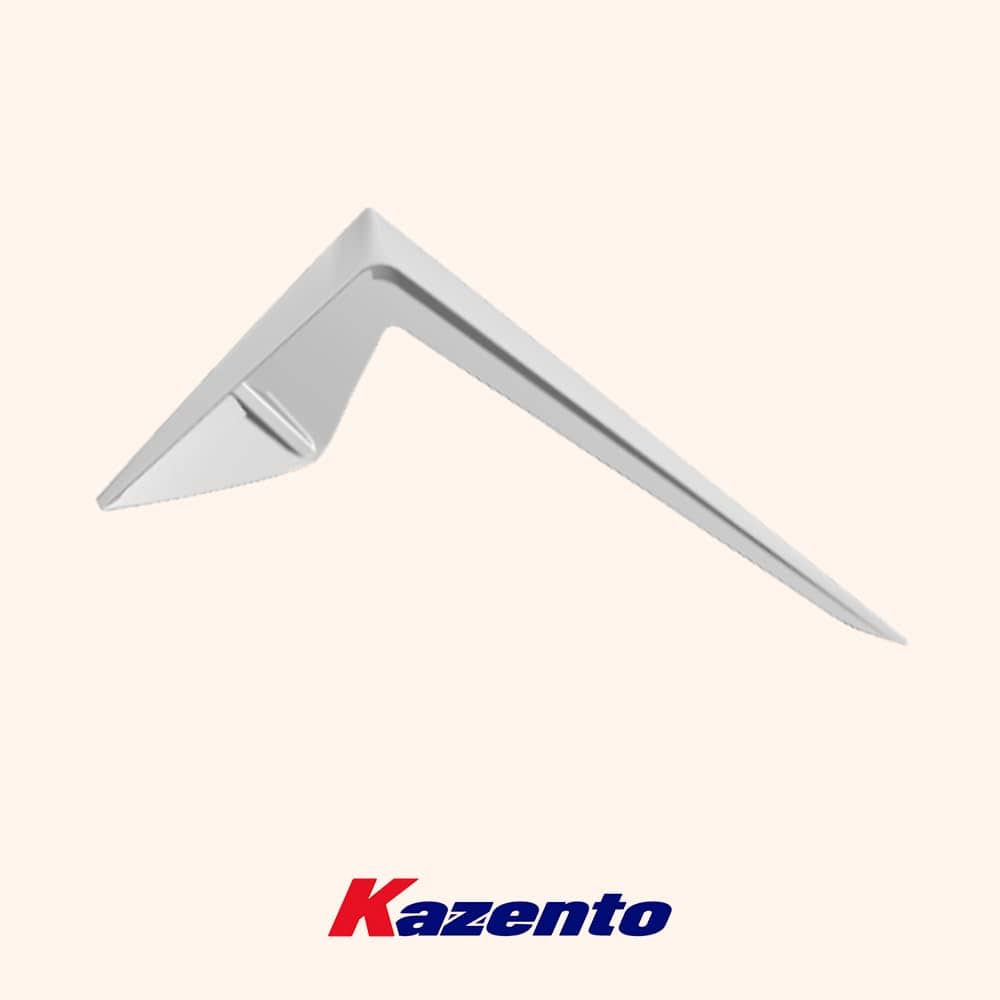 Kazento For Lotus Eletre PK Style Dry Carbon Fiber Front Fender Door Duct Vents Trim 2pc