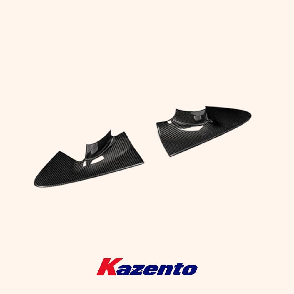 Kazento For Maclaren 720S KZ Style Dry Carbon Fiber Side Door Handle Cover Trim Pair Kazento Carbon Parts 车身侧板 720S-HANDLE-DCF