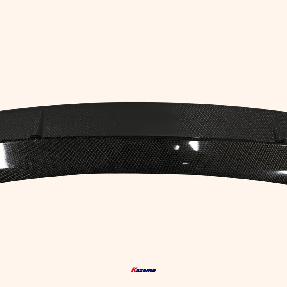 Kazento For MAZDA 3 2019-2023 R Style Rear Bumper Trunk Spoiler Wing Lip Carbon Fiber