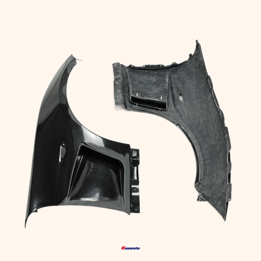Kazento For Mazda Mx5 Miata Nd Gv Style Front Vented Fender +3Mm Fiber Glass Kazento Carbon Parts 车身侧板 MX5-FF-GVN-ND-FRP