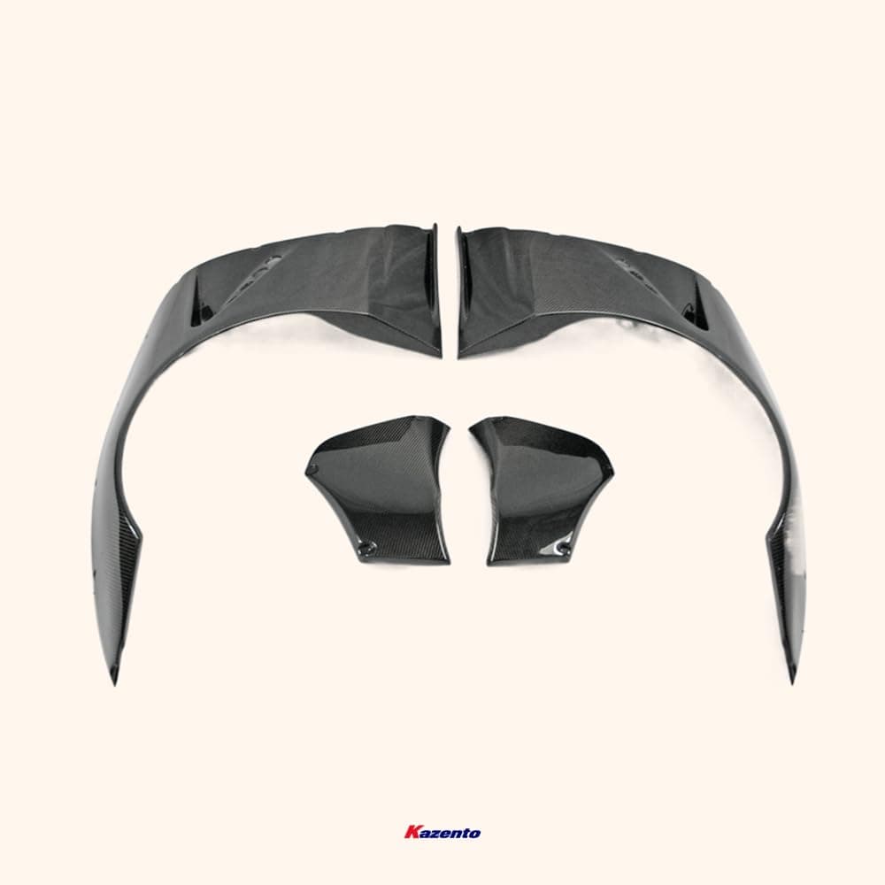 Kazento For Mazda Mx5 Nd5Rc Miata Roadster Rb Style Front Fender With Extension 4Pcs Carbon Fiber Kazento Carbon Parts 车身侧板 MX5-FF-RB-ND-CF
