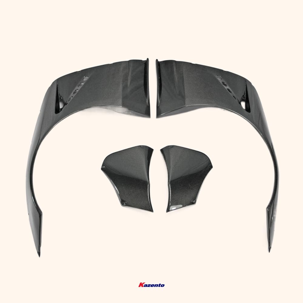 Kazento For Mazda Mx5 Nd5Rc Miata Roadster Rb Style Front Fender With Extension 4Pcs Carbon Fiber Kazento Carbon Parts 车身侧板 MX5-FF-RB-ND-CF