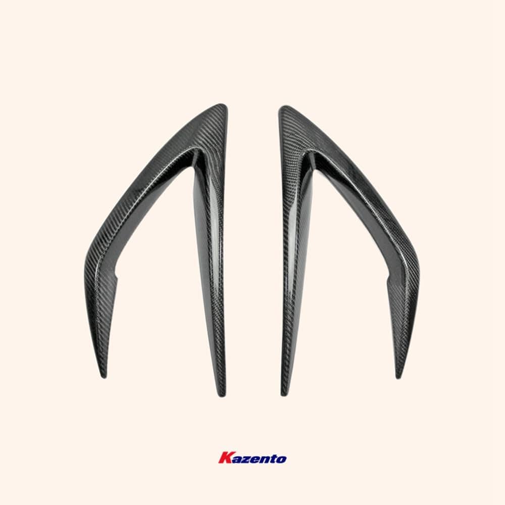 Kazento For Mazda Mx5 Nd5Rc Miata Roadster Sblz Bumper Duct Cover Carbon Fiber Kazento Carbon Parts 车身侧板 MX5-BVC-ND5-CF
