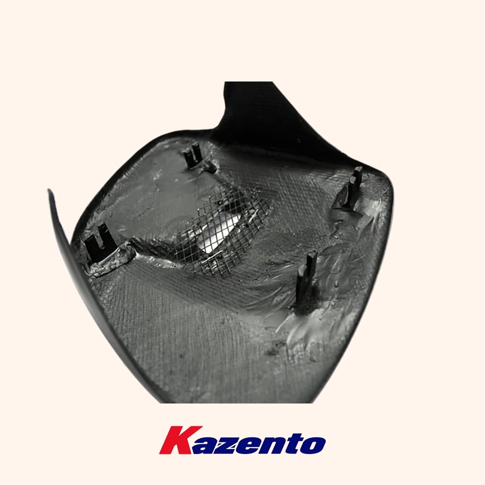 Kazento For Mazda RX-7 FD RX7 FD3S NACA Carbon Front Bumper Vented Headlight Cover Pair Kazento Carbon Parts 车身侧板 FD3S-HL-V-2P-CF