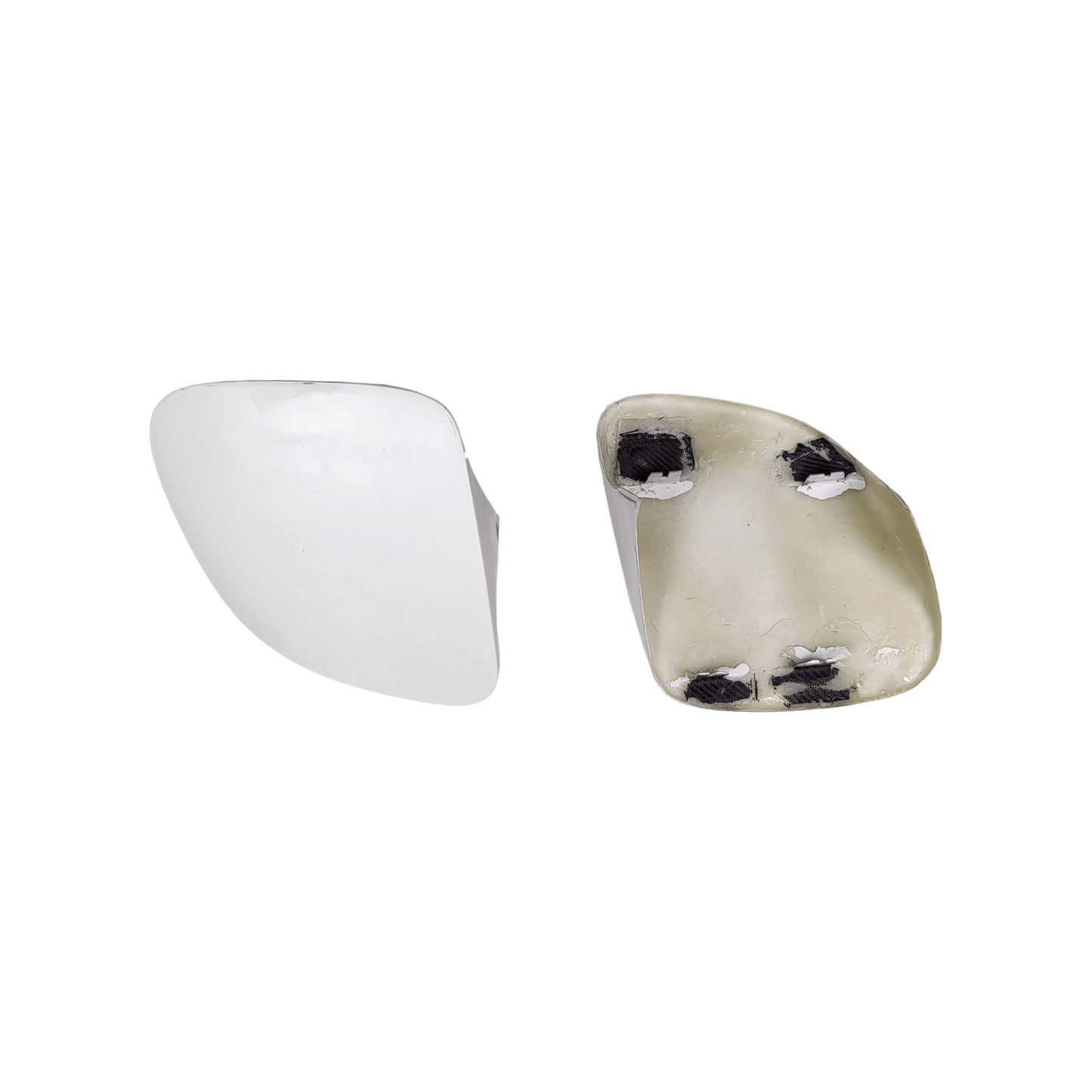 Kazento For Mazda RX-7 FD RX7 FD3S OEM FRP Unpaint Front Bumper Headlight Covers Pair Kazento Carbon Parts 车身侧板 Fiber Glass (Unpaint) FD3S-HL-OE-2P-FRP