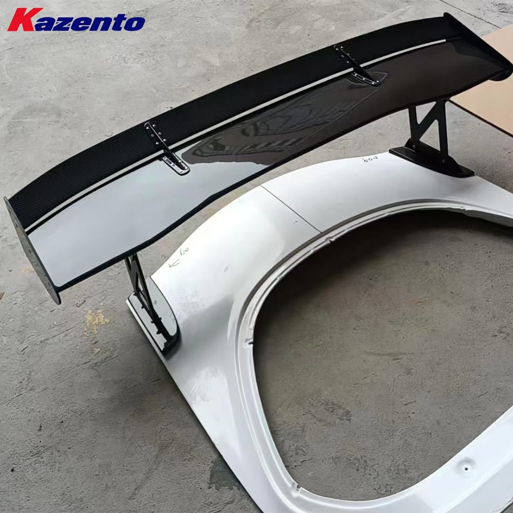 Kazento For Mazda RX-7 FD3S 91-02 VTX Style Carbon Fiber GT Spoiler Wing Body Kits Kazento Carbon Parts 车身侧板